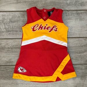 Kansas City Chiefs baby cheer outfit
